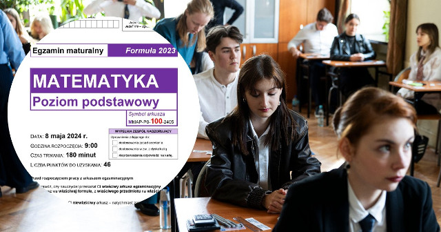 Matura MATEMATYKA 2024 - arkusz, zadania, odpowiedzi. Funkcje