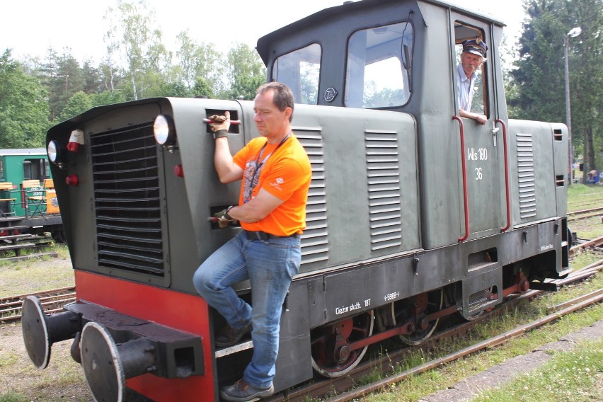 Industriada 2014 na kolejce wąskotorowej w Rudach