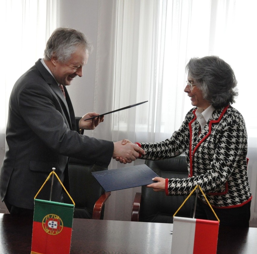 Ambasador Portugalii w Polsce w UMCS. Rok  2014