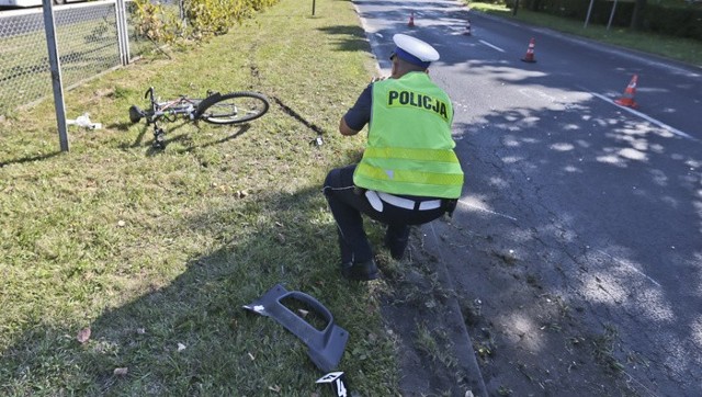 Sprawca zatrzymał się tylko po to, żeby obejrzeć motor