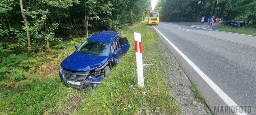 Wypadek na trasie DK45 pomiędzy Opolem a Jełową.