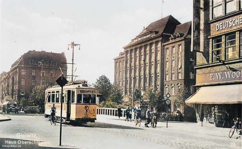 Gliwice w latach 30. XX wieku - tak miasto wyglądało niemal...