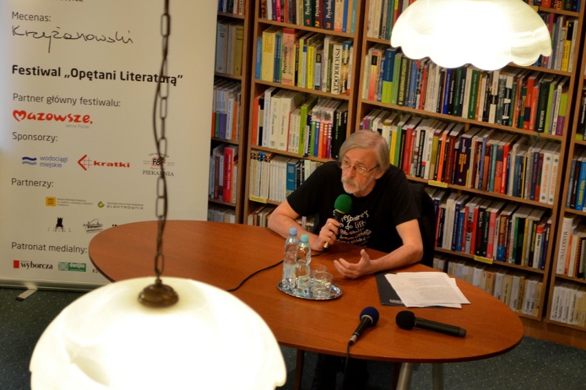 Gościem festiwalu „Opętani Literaturą” był profesor Zbigniew...