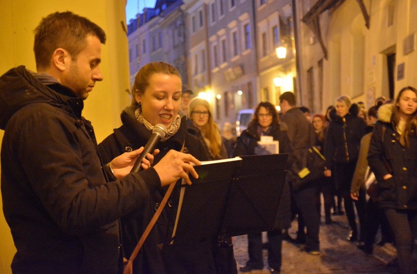 Mieszkańcy Lublina uczcili rocznicę likwidacji getta [ZDJĘCIA, WIDEO]