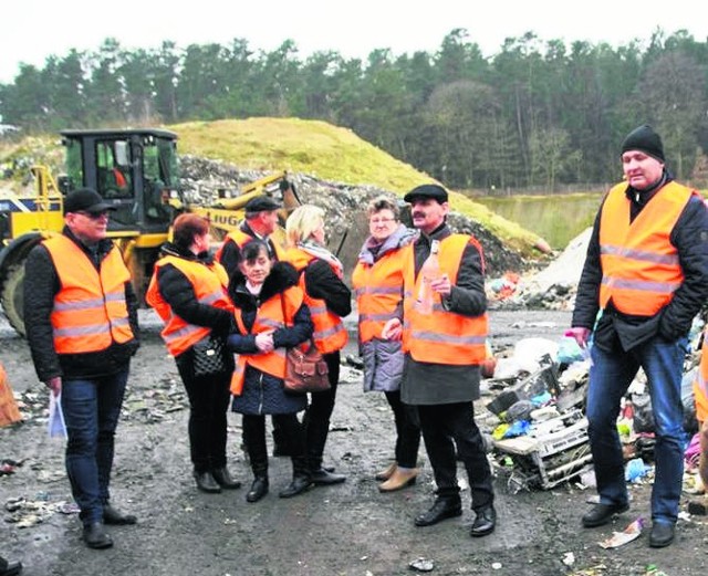 W Regionalnej Instalacji Przetwarzania Odpadów Komunalnych w Gwiazdowie byli m.in. pracownicy Urzędu Gminy Sławno