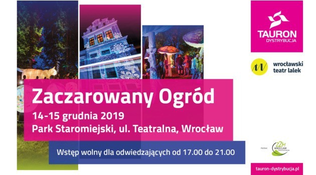 Zaczarowany Ogród w Parku Staromiejskim już 14 grudnia!