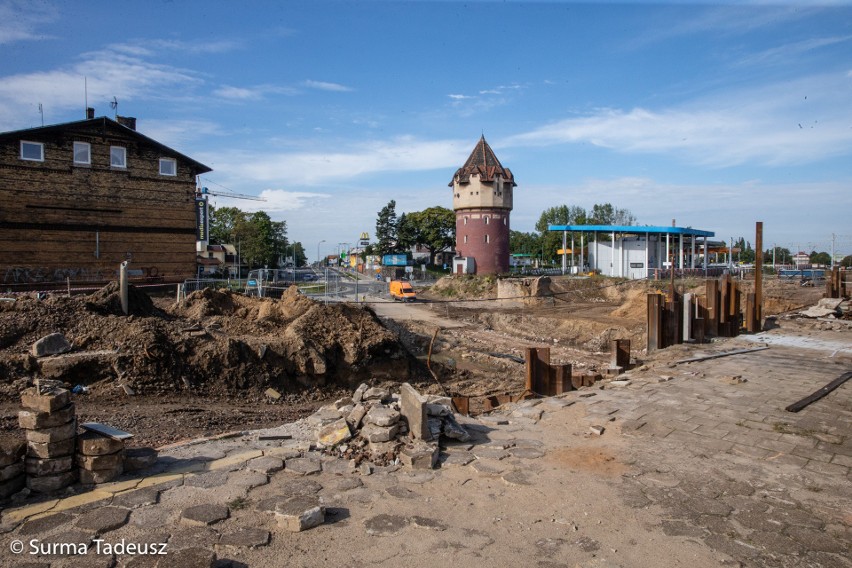 Stargard. Przebudowują wiadukt, modernizują dworzec kolejowy NOWE ZDJĘCIA