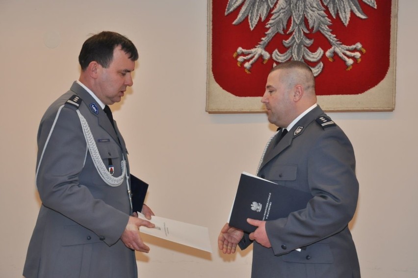 Siemiatycze.  Maciej Wesołowski to nowy Komendant Powiatowy Policji (zdjęcia)