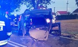 Wypadek w Wiśniewie pod Przasnyszem. Cztery osoby zostały ranne. 10.08.2020. Zdjęcia
