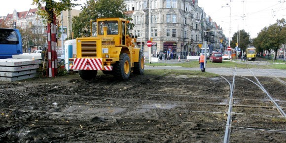 Prace na placu Kościuszki nabiorą większego tempa pod koniec tygodnia.