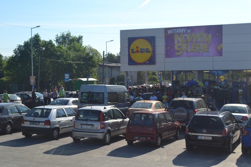 Nowy Lidl w Sosnowcu Zagórzu