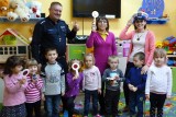  Policjant spotkał się z dziećmi w przedszkolu w Kończynie