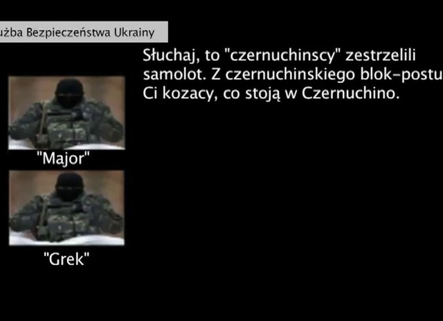 Służba Bezpieczeństwa Ukrainy ujawnia kolejne nagrania