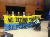 Ślązacy przebili się w Parlamencie Europejskim: Ulotki RAŚ i pytanie do Beaty Szydło