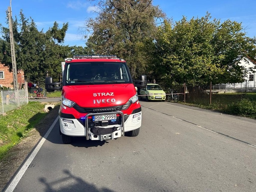 Do wypadku doszło w Humniskach w powiecie brzozowskim.