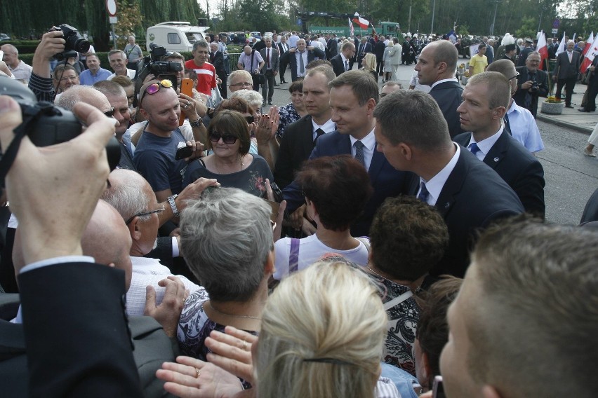 Prezydent Andrzej Duda w Jastrzębiu