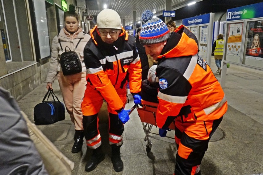 Do stolicy Wielkopolski zaczęli przybywać pierwsi uchodźcy,...