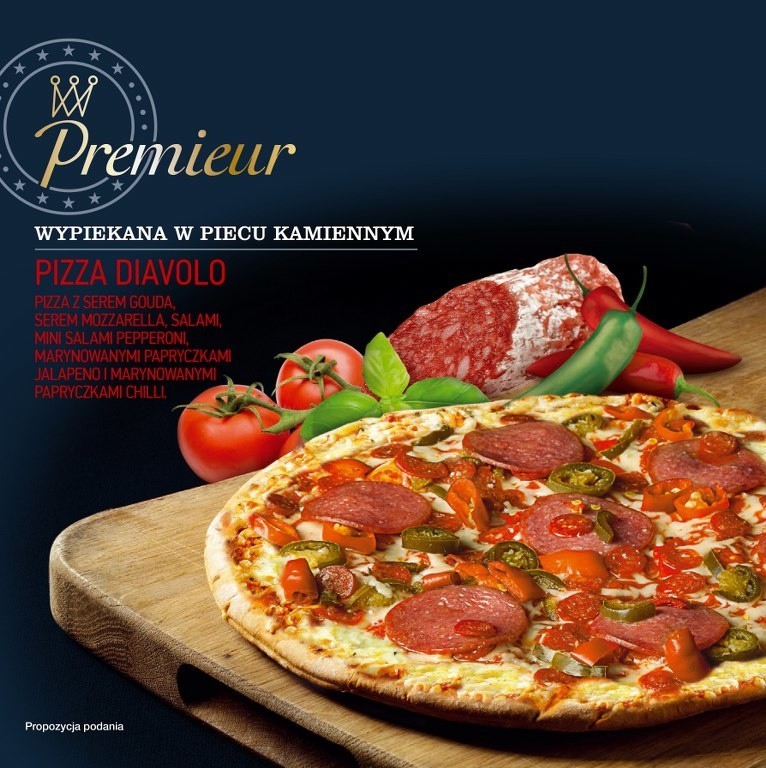 Premierowe pizze z oferty Premieur w sieci Netto
