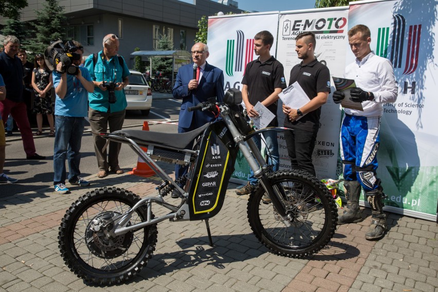 Kraków. Doceniono go w Barcelonie. Teraz wyjątkowy motocykl wrócił na AGH