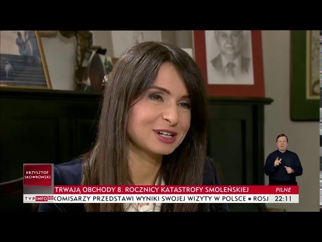 Marta Kaczyńska wpuściła do swojego domu kamerę TVP INFO. W...