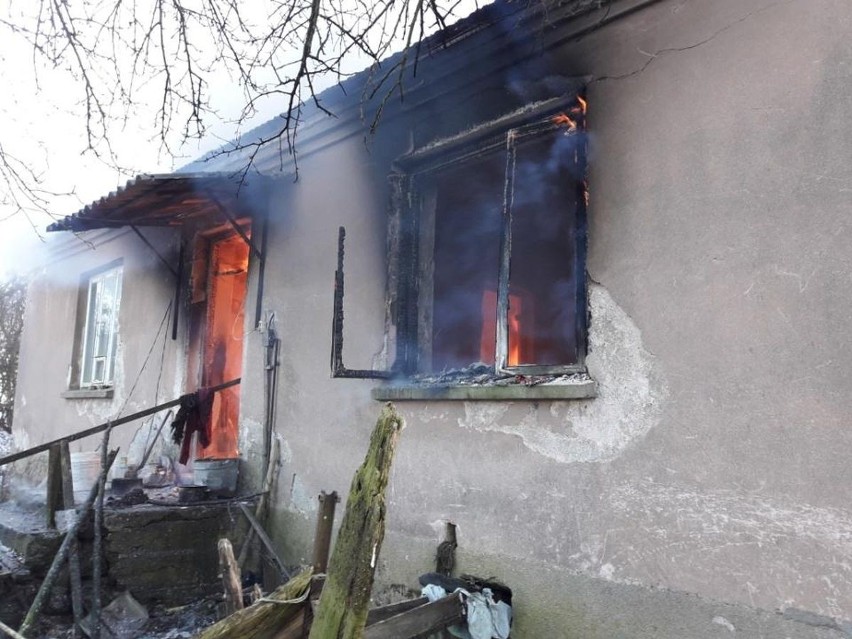 Tragiczny pożar w miejscowości Sobieski na Podlasiu. Nie żyje dwóch starszych mężczyzn