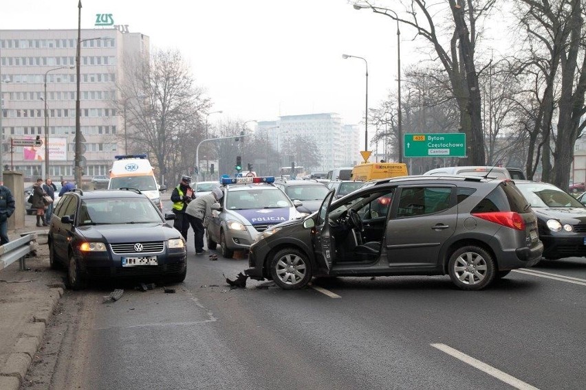 Wypadek na Placu Kazimierza w Opolu