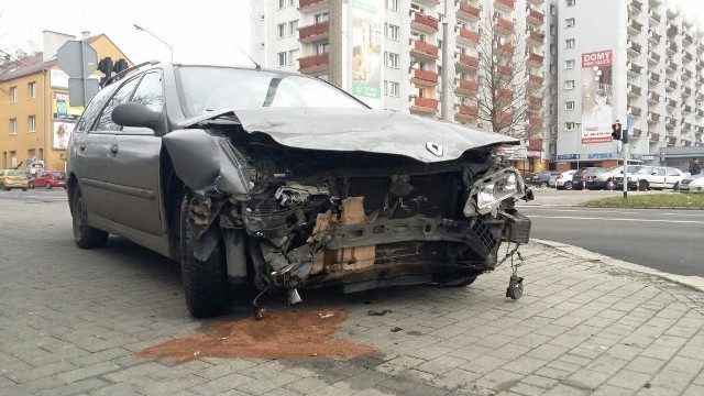 Do zderzenia aut doszło na ul. Katowickiej.