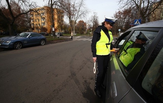 Policjanci polowali już na nietrzeźwych kierowców m.in. na ul. Cieszkowskiego.