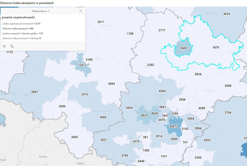 Jak wygląda sytuacja ze szczepieniami przeciw COVID-19 w...