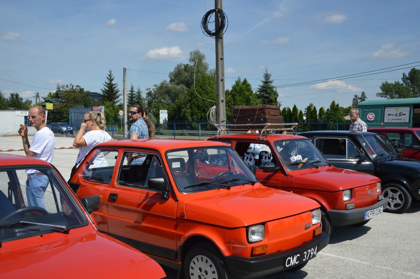 Zlot samochodowych i motocyklowych staruszków w Proszowicach