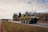 Uwaga! Wojsko na drogach w woj. warmińsko-mazurskim. Trwają ćwiczenia „Bull Run” [ZDJĘCIA]