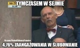 Śpiący Janusz Korwin-Mikke? Pierwsze posiedzenie Sejmu IX kadencji oczami Internautów. Zobaczcie najlepsze memy (zdjęcia) 