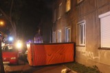 Śmiertelny pożar na Odyńca w Łodzi. Nie żyje mężczyzna [ZDJĘCIA, FILM]