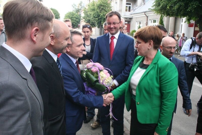 Beata Szydło w Ostrowi Mazowieckiej