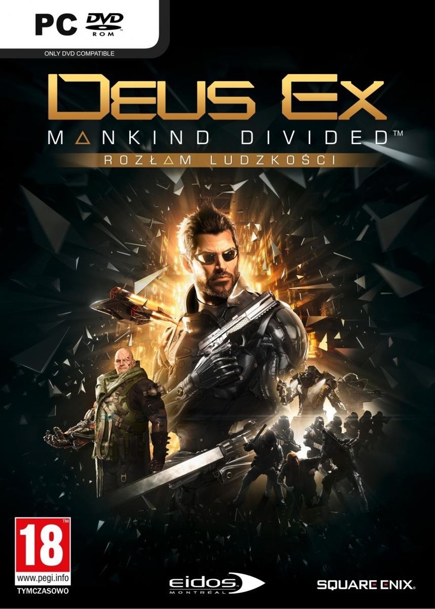 Deus Ex: Mankind Divided to teraz Deus Ex: Rozłam Ludzkości