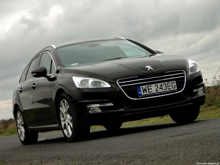 Peugeot 508 SW 1.6 THP, Fot: Dariusz Wołoszka / Info-ekspert