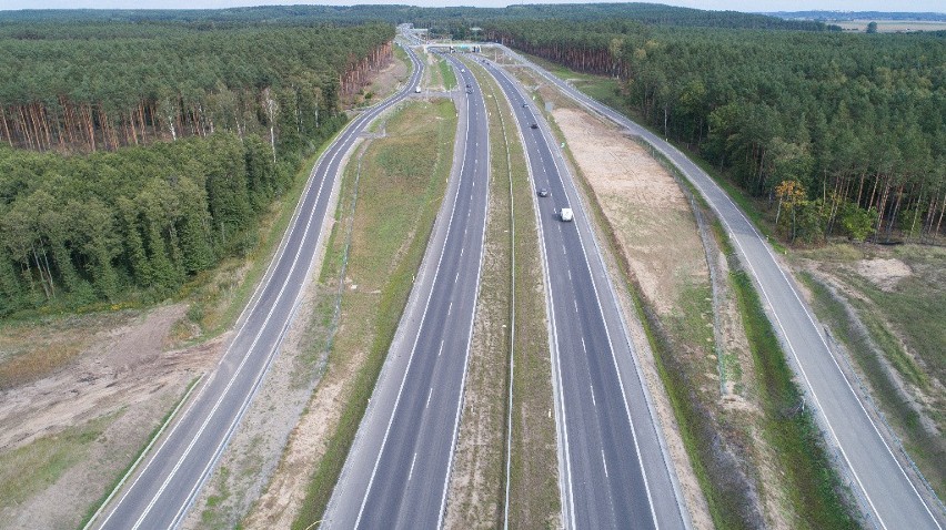 Tak pod koniec września 2022 roku z lotu ptaka wyglądała...