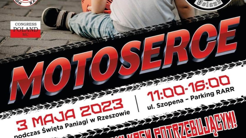 Motoserce wraca do Rzeszowa. Ogólnopolska akcja motocyklistów zbiórki krwi już 3 maja