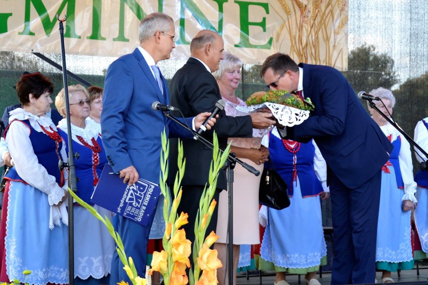 Rolnicy z gminy Kruszwica w tym roku świętowali w Ostrowie....