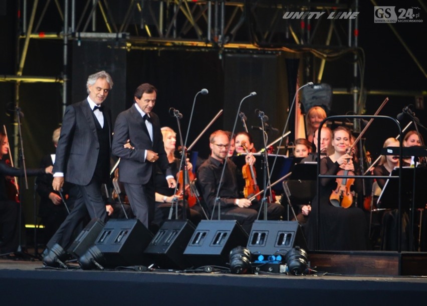 Andrea Bocelli na koncercie na Wałach Chrobrego [ZDJĘCIA, WIDEO] 