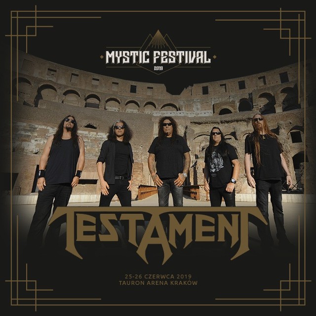 Testament zagra koncert w Polsce na Mystic Festival 2019