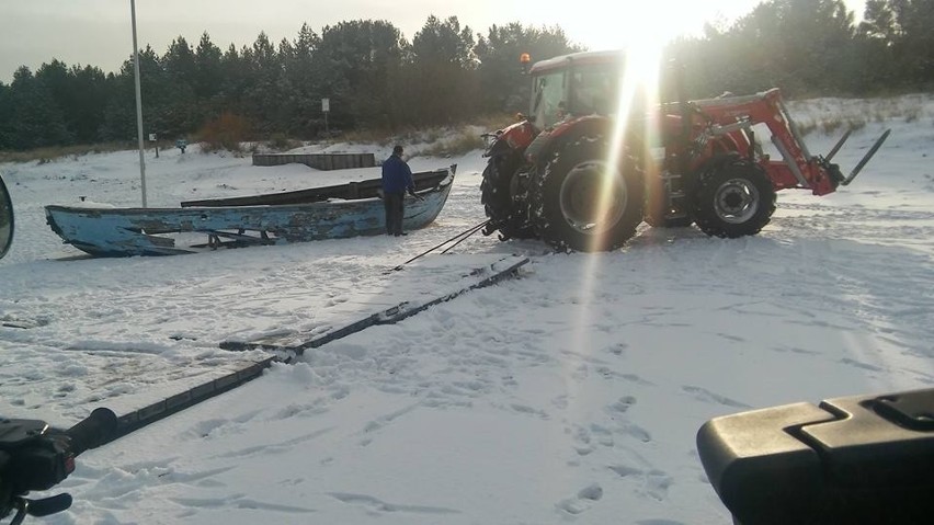 Zerwany trap plażowej promenady znaleziono w Niemczech