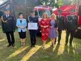 Jednostka Ochotniczej Straży Pożarnej Jurkowice, gmina Bogoria, świętowała 100 lat działalności. Nowy wóz strażacki na urodziny 