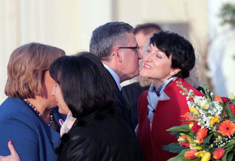 Prezydent Bronisław Komorowski spotkał się z winiarzami w...