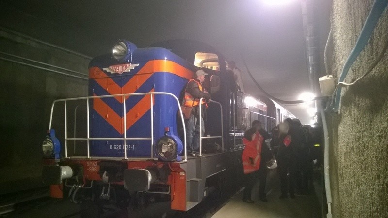 Pierwszy pociąg wjechał na nowy dworzec Łódź Fabryczna [ZDJĘCIA, FILM]