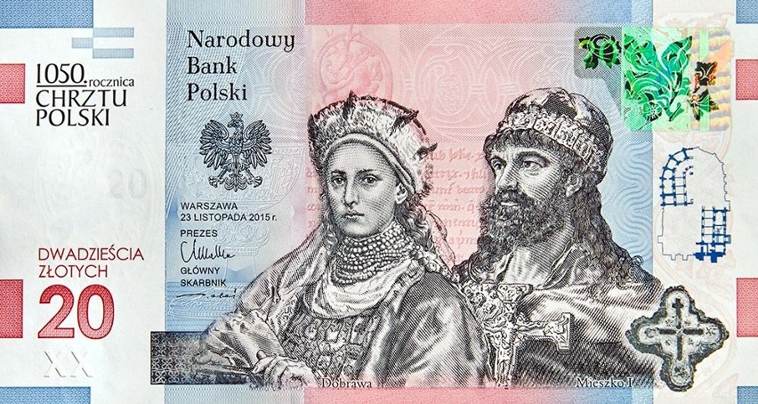 Specjalny banknot z okazji rocznicy chrztu Polski