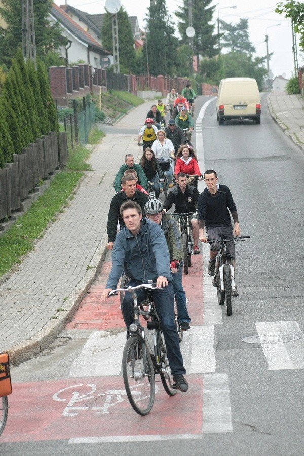 Parada rowerowa w Słupsku