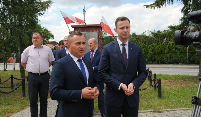 Szef ludowców Władysław Kosiniak-Kamysz odwiedził Włoszczowę na zaproszenie burmistrza Grzegorza Dziubka.