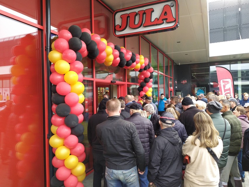Pierwszy market JULA w Częstochowie otwarty! Ludzie brali...