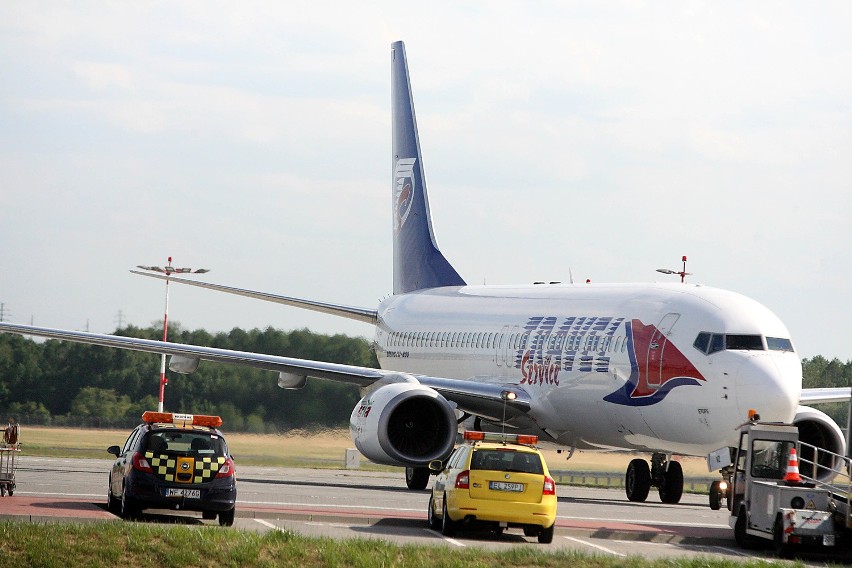 Lotnisko w Łodzi rozpoczęło sezon czarterowy [ZDJĘCIA]